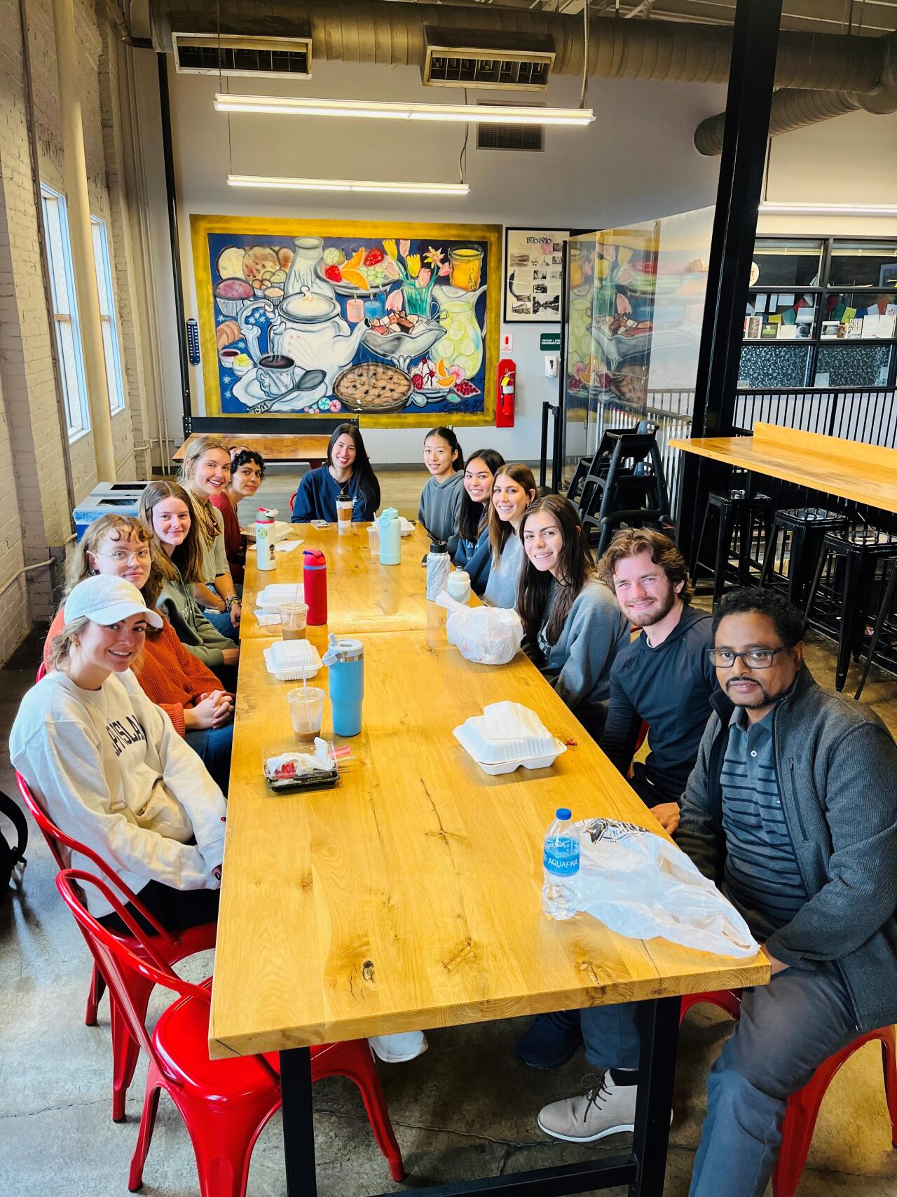 Faculty Mentor and Cohort Take a Trip to North Market