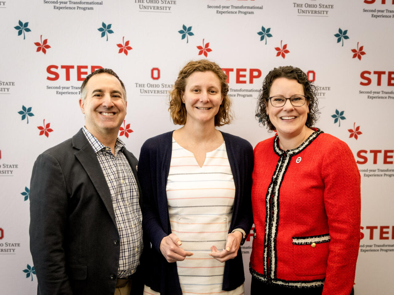 Kristin Stover received the Outstanding New Mentor Award.